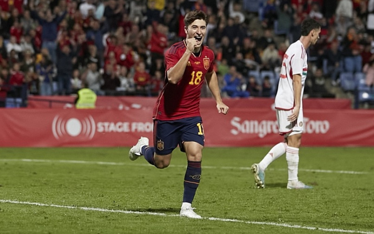 U21-es Eb-selejtező - Kikapott Spanyolországban a magyar válogatott.