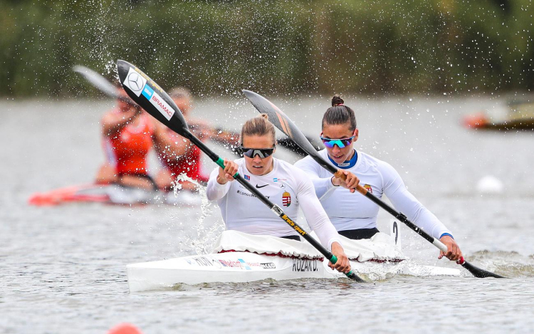 Kajak-kenu válogató - Kozák, Csipes és Kurucz duplázott.