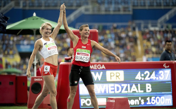 Para-atlétikai vb - Biacsi Ilona bronzérmes 1500 méteren.