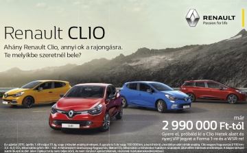 Ahány Renault Clio, annyi ok a rajongásra