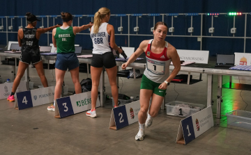 Fedett pályás nyílt öttusabajnokság - Gulyás Michelle a női győztes.