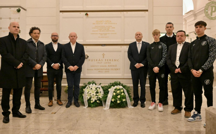 A legnagyobb! Puskás Ferencre emlékezünk.