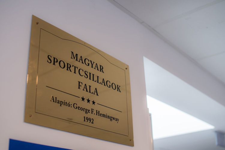 A Nemzet Sportolói közül öten helyezték el kézlenyomatukat a Sportcsillagok Falán.