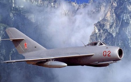 MiG-15-ösével a taszári repülőtérről...