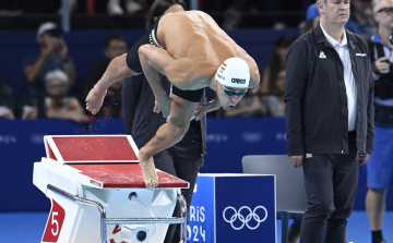 Párizs 2024 - Németh Nándor döntős 100 méter gyorson.