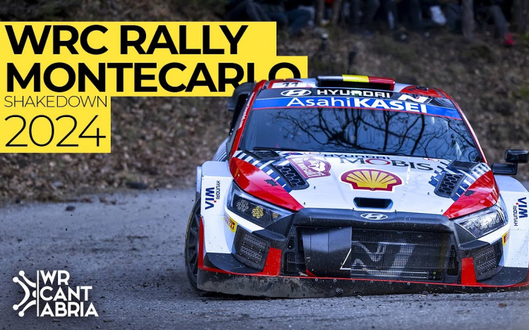 Monte-Carlo Rally 2024.