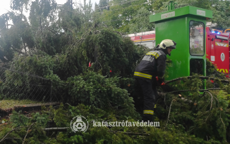 Csütörtökön sem pihentek vármegyénk tűzoltói!