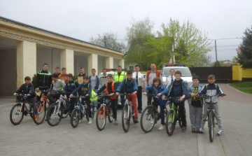 „Kerékpáros Iskola Kupa” Szécsényben
