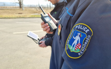 Drónnal a biztonságos közlekedésért - folytatódnak az ellenőrzések Nógrád megyében