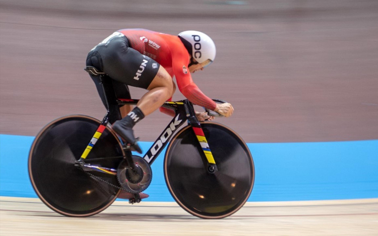 Pályakerékpáros Eb - Drijver 12. omniumban.