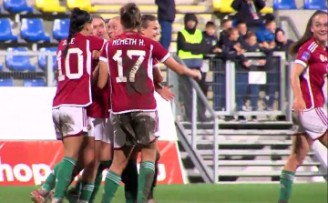 Női labdarúgó NL - A magyar válogatott döntetlent játszott Belfastban.