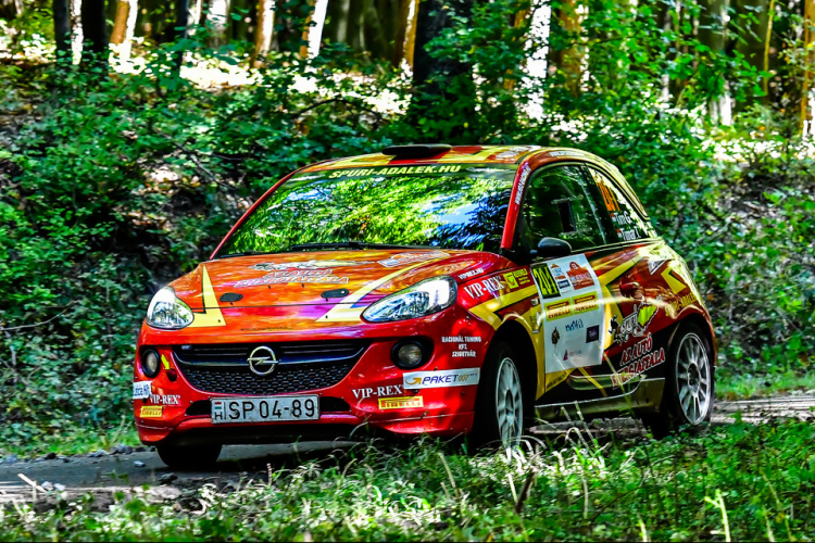 Ezüstérem a Mecsek Rallyn