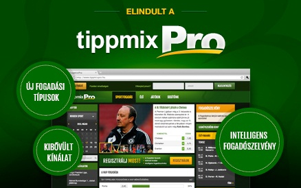 Elindította az új tippmixpro.hu oldalt a Szerencsejáték Zrt.