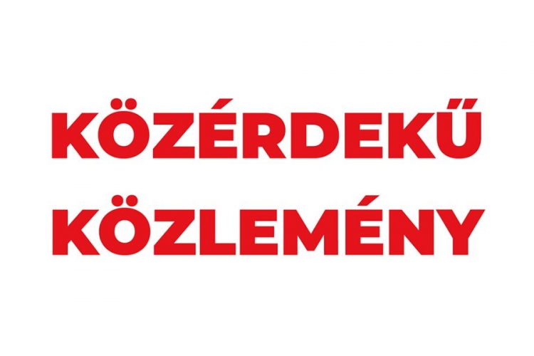 Fekete Zsolt közleménye