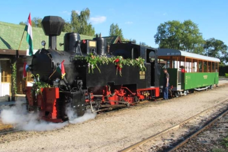 A hétvégén már újra üzemel két börzsönyi erdei vasút