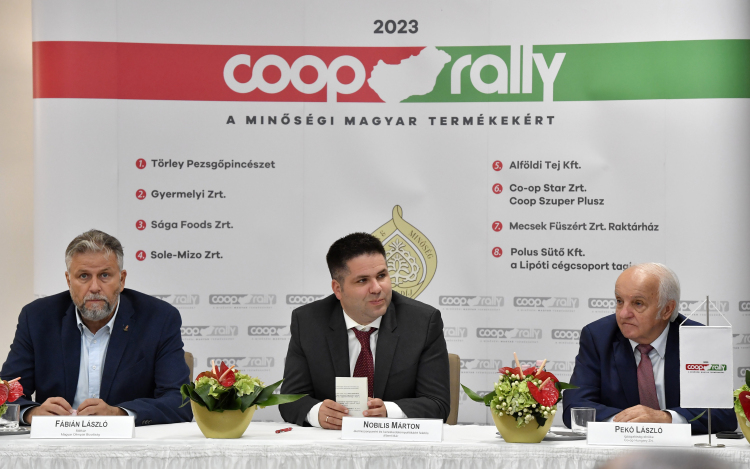 Coop Rally - Idén 17. alkalommal indul el a magyar élelmiszereket népszerűsítő program.