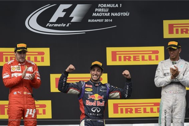 Újabb elképesztő Magyar Nagydíj - Ricciardo győzött a Hungaroringen 