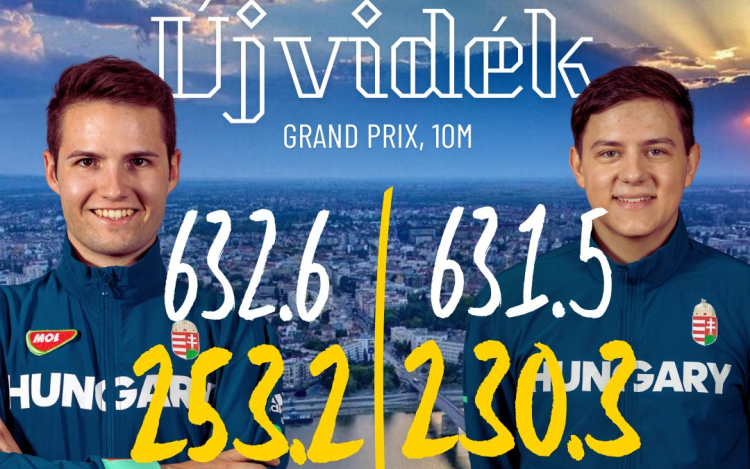 Sportlövő GP - Fábián és Péni sikere.