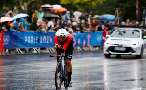 Párizs 2024 - Valter Attila 22. az egyéni időfutamban.