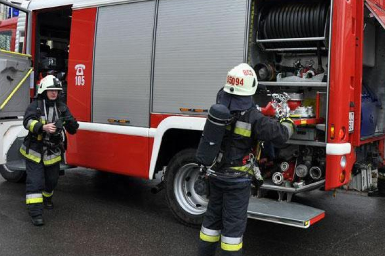 Kiégett egy ságújfalui ház egyik szobája