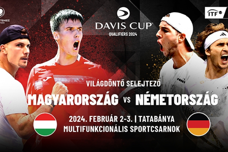 Davis Kupa - Zverev ott lesz Tatabányán.