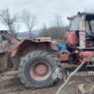 Égő traktorhoz riasztották a berceli tűzoltókat