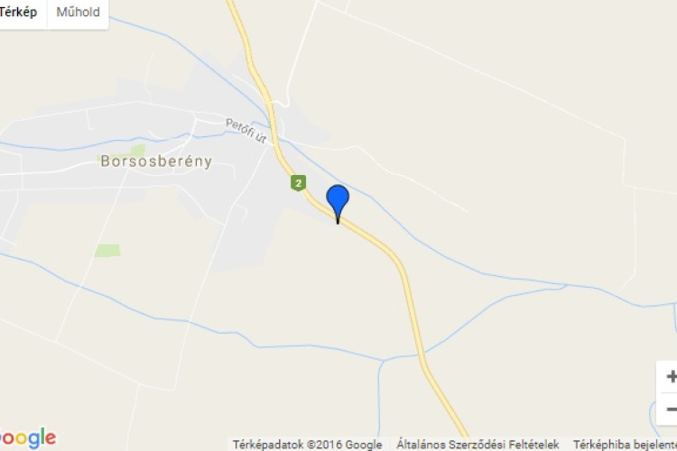 Félpályás útlezárás a 2-es számú főúton