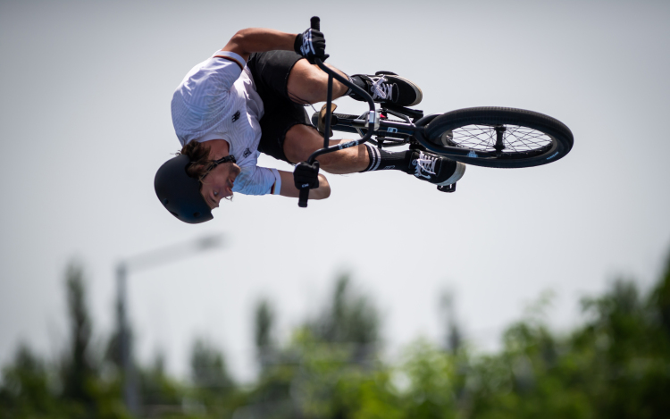 Városi sportágak olimpiai selejtezője - A BMX-es Kempf nagyszerű teljesítménnyel jutott a döntőbe.