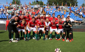 Minifutball Eb - Győzelemmel kezdett a magyar válogatott.