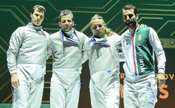 Zarándi Csaba kard csapat-vk - Negyedik lett a magyar együttes.