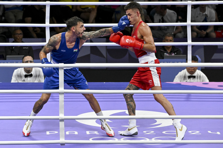Párizs 2024 - Kovács Richárd negyeddöntős az ökölvívótornán.