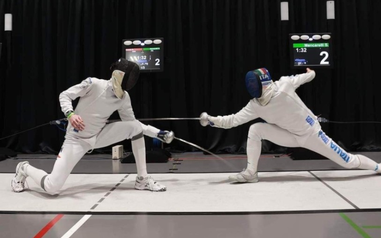 U23-as vívó Eb - Ezüstérmes a párbajtőröző Kovács Gergely.