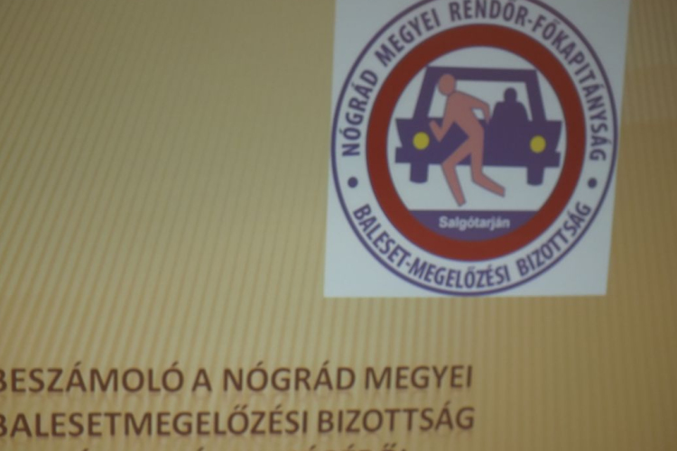 Értékelték a közlekedésbiztonságot Nógrádban