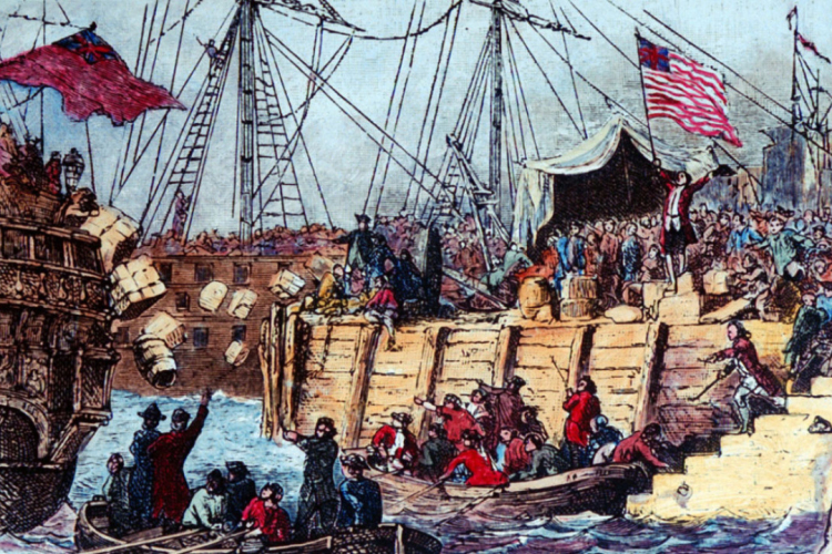 A bostoni teadélután története - így lett a kereskedelmi villongásból háború