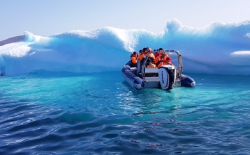 A vártnál gyorsabb ütemben olvad a jég Grönlandon