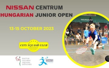 Két magyar győztes a fallabda junior Hungarian Openen.