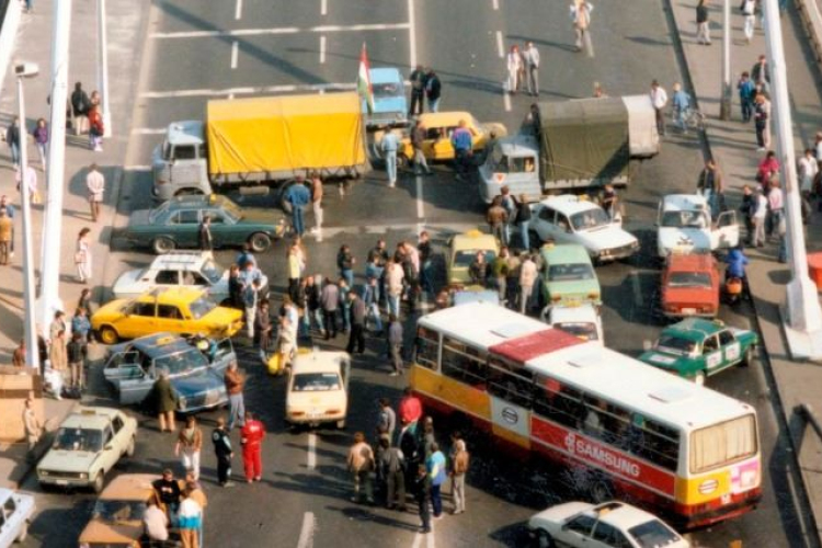 Emlékszik? 1990. október 25-én kezdődött és három napig tartott a taxisblokád. 