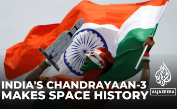 Az indiai Csandraján-3 misszió holdjárója megtette első útját a Holdon.