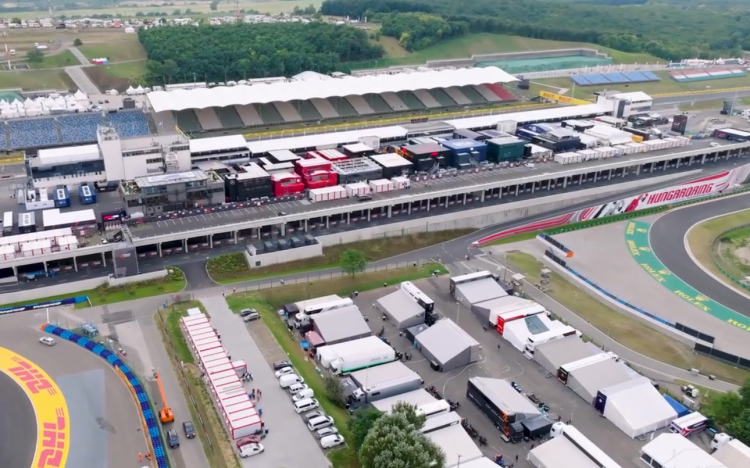 Hungaroring a fejlődés útján.