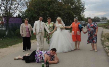 A hagyományos orosz Esküvői képek