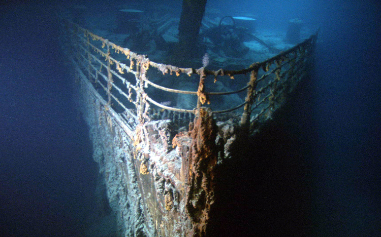 1985 szeptember 1-én találták meg a Titanic roncsát