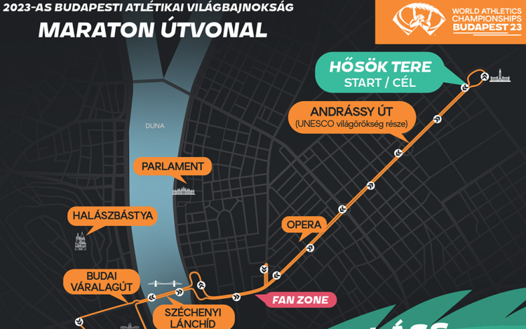 Csodaszép helyeken futnak majd a világ legjobb maratonistái Budapesten
