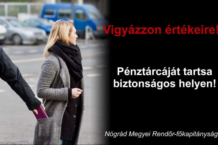 A Nógrád Megyei Rendőr-főkapitányság bűnmegelőzési tanácsokkal hívja fel a figyelmet a vagyonvédelemre
